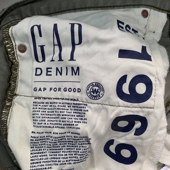 Gap Skinny Sage Green Jeans - Picture 5 of 5